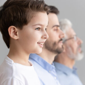 Y-STR  DNA (faderslinjen)